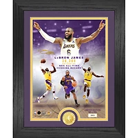 Highland Mint LeBron James Los Angeles Lakers 13'' x 16'' NBA Legends All-Time Scoring Record Bronze Coin Photo Mint