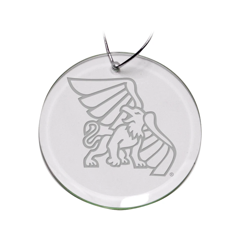 Missouri Western State Griffons Primary Logo 3'' Round Glass Ornament