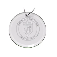 Marymount Saints Team Logo 3'' Round Glass Ornament