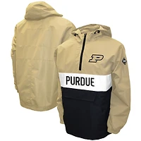 Men's Franchise Club Gold Purdue Boilermakers Alpha Anorak Half-Zip Jacket