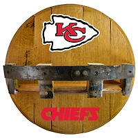 Imperial Kansas City Chiefs 21'' Reclaimed Oak Bar Shelf