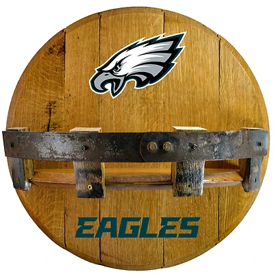 Imperial Philadelphia Eagles 21'' Reclaimed Oak Bar Shelf