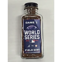 2021 World Series Game Game-Used Dirt Jar Atlanta Braves vs Houston Astros