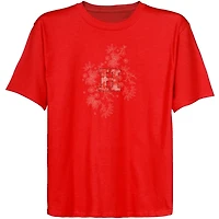 Hartford Hawks Youth Red Cascading Flowers T-shirt