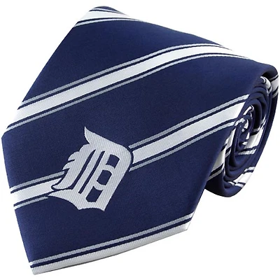 Men's Detroit Tigers Woven Poly Striped Tie