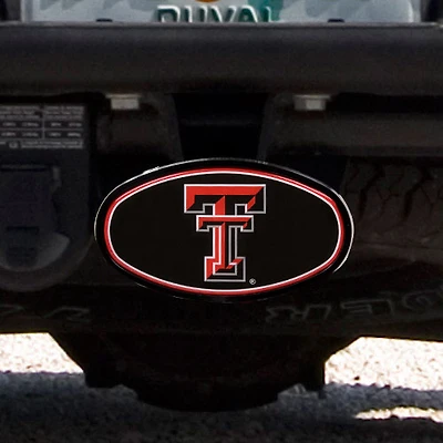Texas Tech Red Raiders Domed Logo Plastic Hitch Cover
