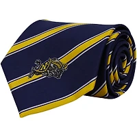Men's Navy Midshipmen Woven Poly Tie