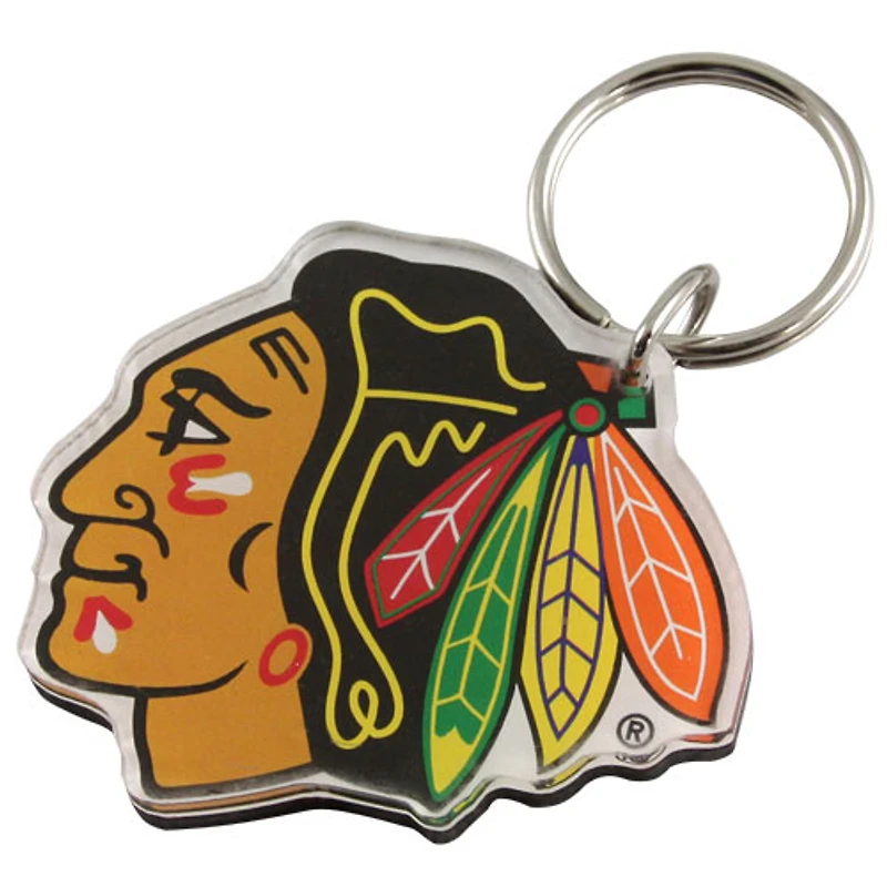Chicago Blackhawks High-Definition Acrylic Keychain