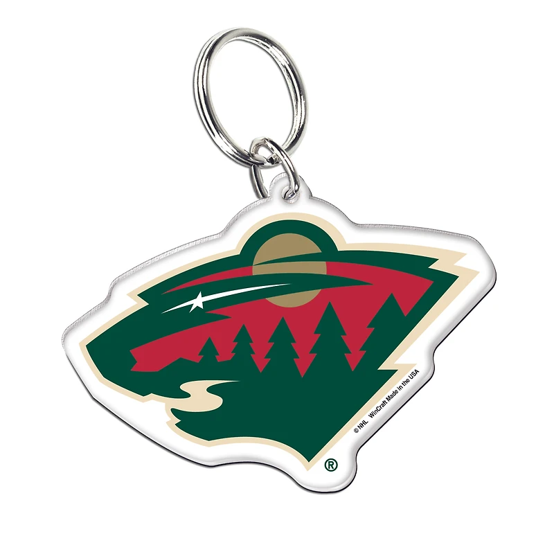 Minnesota Wild High-Definition Acrylic Keychain