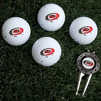 Carolina Hurricanes Four Golf Ball Gift Set