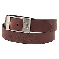 Oklahoma Sooners Brandish Leather Belt