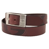 Georgia Bulldogs Brandish Leather Belt