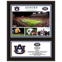 Auburn Tigers 12'' x 15'' Sublimated Team Plaque