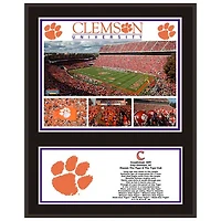 Clemson Tigers 12'' x 15'' Sublimated Team Plaque