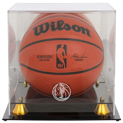 Dallas Mavericks Golden Classic Team Logo Basketball Display Case