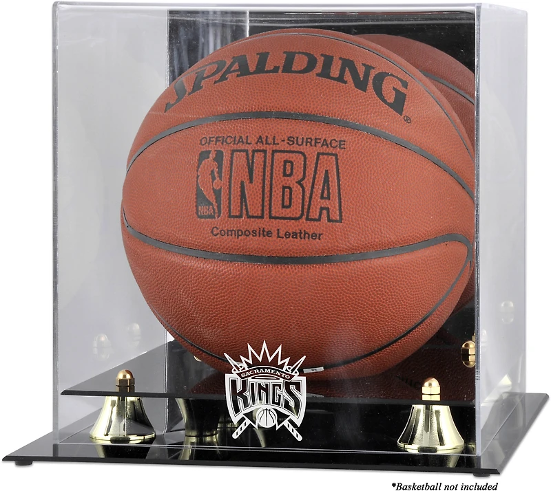Sacramento Kings Golden Classic Hardwood Classics 1994 - 2016 Team Logo Basketball Display Case
