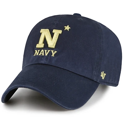 Men's '47 Navy Navy Midshipmen Clean Up Adjustable Hat