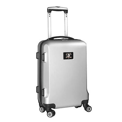 Silver Anaheim Ducks 20" 8-Wheel Hardcase Spinner Carry-On