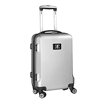 Silver Anaheim Ducks 20" 8-Wheel Hardcase Spinner Carry-On