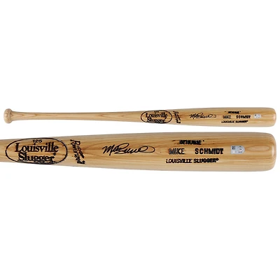 Mike Schmidt Philadelphia Phillies Autographed Louisville Slugger Tan Bat