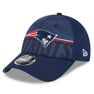 Men's New Era Navy New England Patriots 2023 NFL Training Camp 9FORTY Adjustable Hat