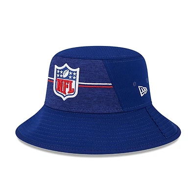 Men's New Era  Royal Shield Merchandise 2023 NFL Training Camp Stretch Bucket Hat