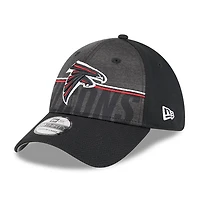 Men's New Era Black Atlanta Falcons 2023 NFL Training Camp 39THIRTY Flex Hat