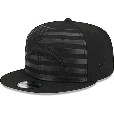 Men's New Era Black Los Angeles Chargers Independent 9FIFTY Snapback Hat