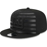 Men's New Era Black New York Giants Independent 9FIFTY Snapback Hat