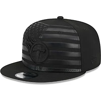 Men's New Era Black Tennessee Titans Independent 9FIFTY Snapback Hat