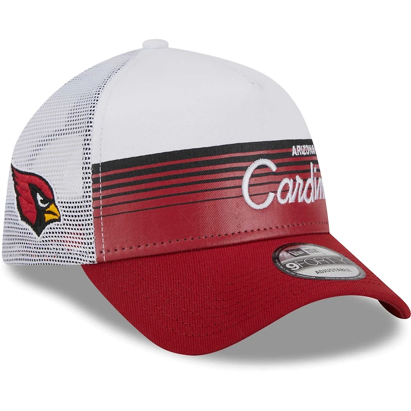 Men's New Era Cardinal Arizona Cardinals Horizon A-Frame 9FORTY Snapback Hat