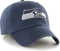 Men's '47 Navy Seattle Seahawks Franchise Logo Fitted Hat