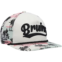 Men's New Era Cream UCLA Bruins High Tide Golfer Snapback Hat