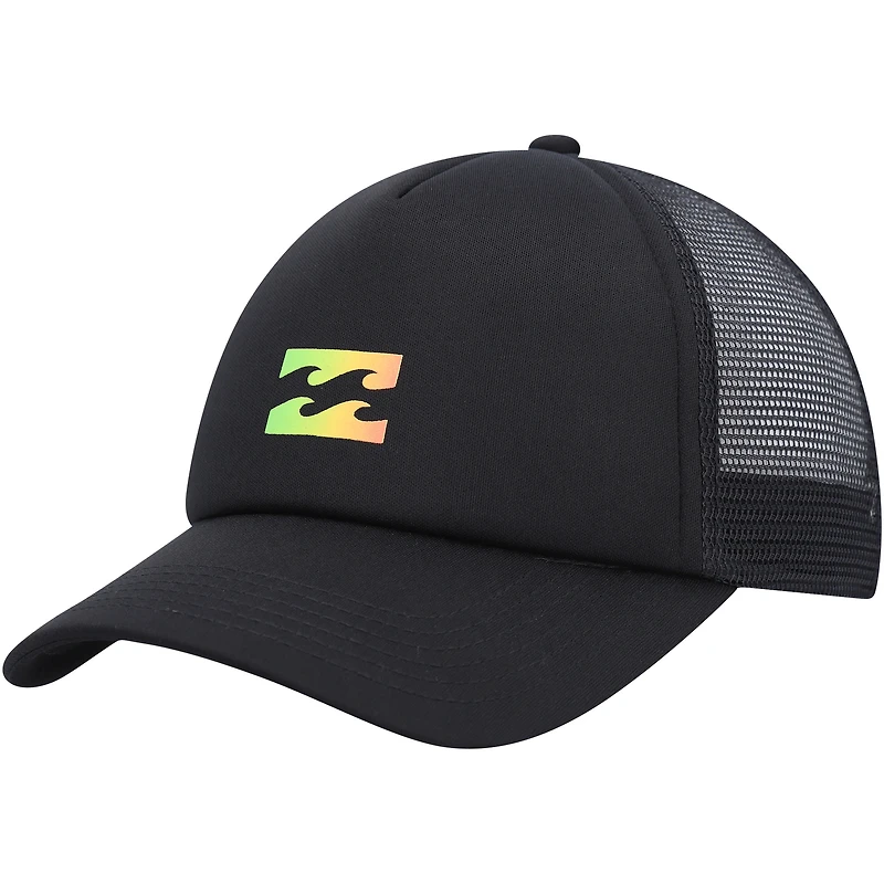 Men's Billabong Black Podium Trucker Snapback Hat