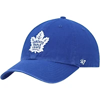 Men's '47 Blue Toronto Maple Leafs Clean Up Adjustable Hat