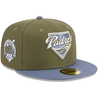 Men's New Era Olive/Blue San Diego Padres 59FIFTY Fitted Hat