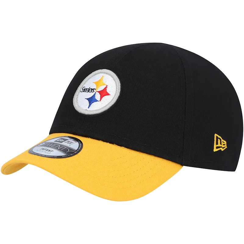 Infant New Era Black/Gold Pittsburgh Steelers  My 1st 9TWENTY Adjustable Hat
