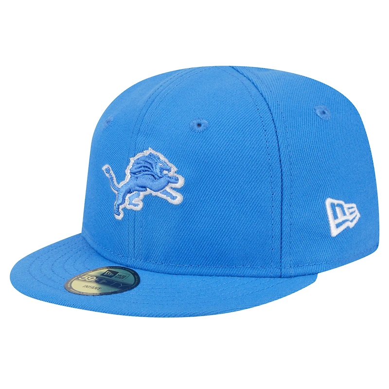 Infant New Era Blue Detroit Lions  My 1st 59FIFTY Fitted Hat