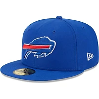 Men's New Era Royal Buffalo Bills  Main 59FIFTY Fitted Hat