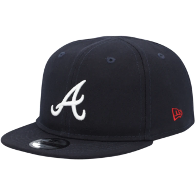 Infant New Era Navy Atlanta Braves My First 9FIFTY Adjustable Hat