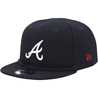 Infant New Era Navy Atlanta Braves My First 9FIFTY Adjustable Hat