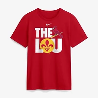 Men's Nike  Red St. Louis Cardinals The Lou Graphic T-Shirt