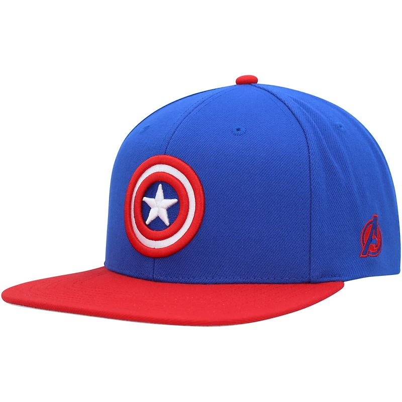 Men's Marvel Navy/Red Captain America Snapback Hat