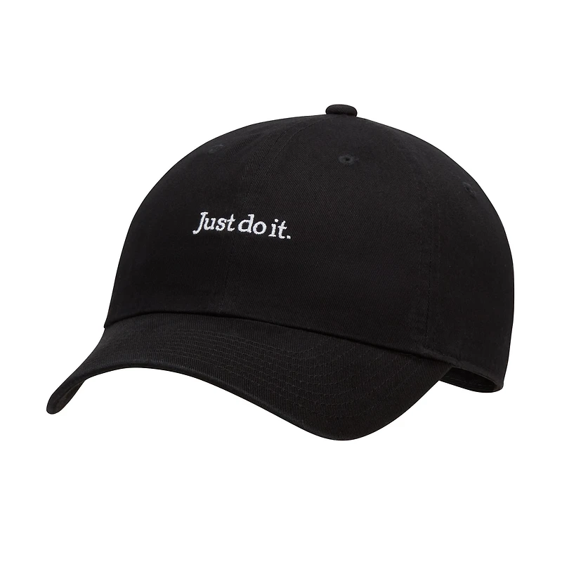Unisex Nike  Black Just Do It Lifestyle Club Adjustable Hat
