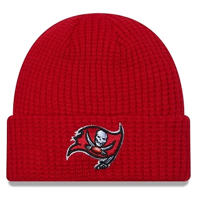 Men's New Era  Red Tampa Bay Buccaneers Prime Cuffed Knit Hat