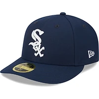 Men's New Era Navy Chicago White Sox Oceanside Low Profile 59FIFTY Fitted Hat