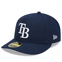 Men's New Era Navy Tampa Bay Rays Oceanside Low Profile 59FIFTY Fitted Hat