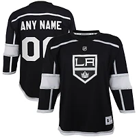 Youth Black Los Angeles Kings 2020/21 Home - Replica Custom Jersey