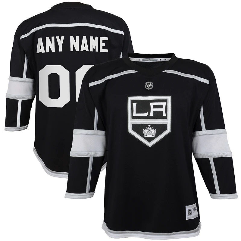 Youth Black Los Angeles Kings 2020/21 Home - Replica Custom Jersey