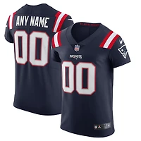 Men's Nike Navy New England Patriots Vapor Elite Custom Jersey